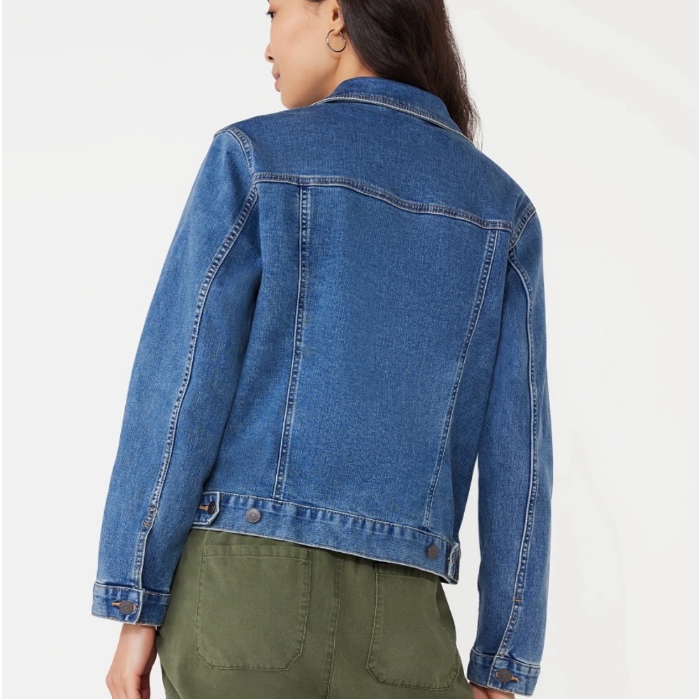 Time and Tru Women's Denim Jacket, Size S, Blue | New - Picture 2 of 7